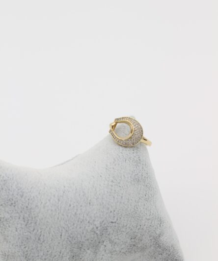 XUPING JEWELRY 14 Ayar Altın Kaplama, Anello Yüzük