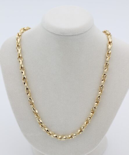 XUPING JEWELRY 14 Ayar Altın Kaplama, Arpa Model Kolye