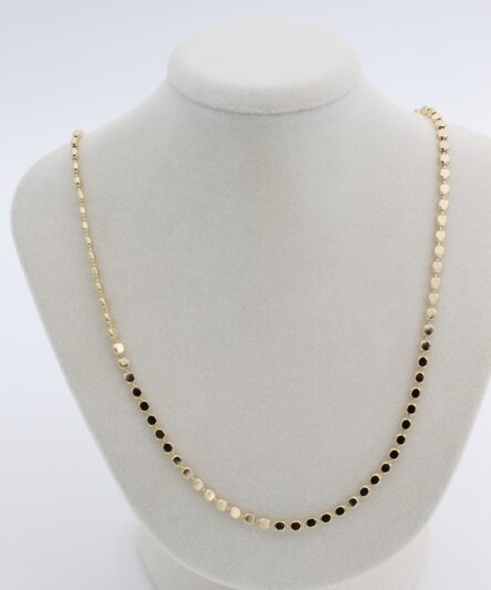 XUPING JEWELRY 14 Ayar Altın Kaplama, Nokta Model Kolye