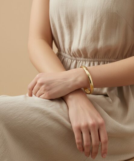 XUPING JEWELRY 14 Ayar Altın Kaplama, İnce Kelep Model