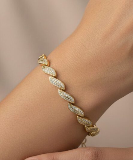 XUPING JEWELRY 14 Ayar Altın Kaplama, Opia Model Bileklik