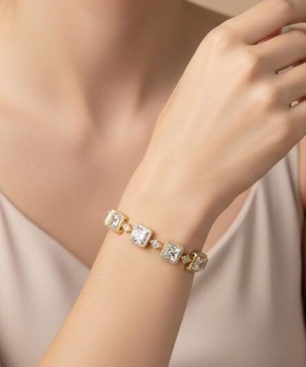 XUPING JEWELRY 14 Ayar Altın Kaplama, Baget Bileklik