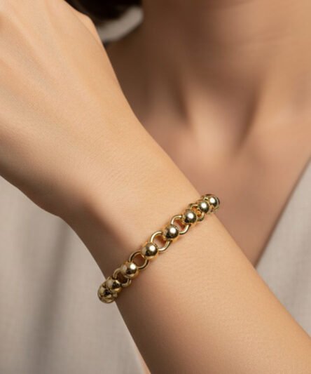 XUPING JEWELRY 14 Ayar Altın Kaplama, Doç Model Bileklik