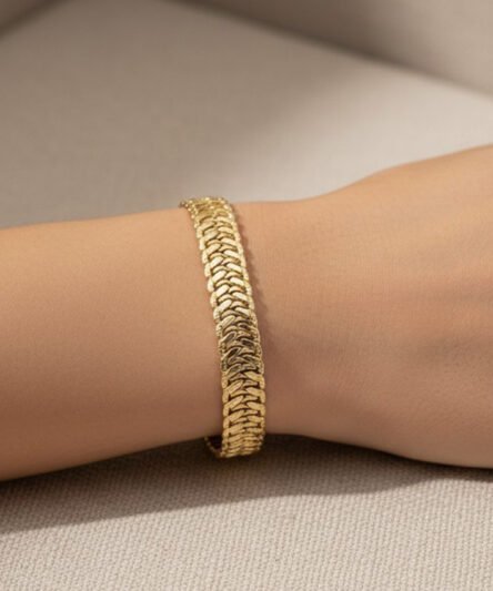 XUPING JEWELRY 14 Ayar Altın Kaplama, Doremi Bileklik