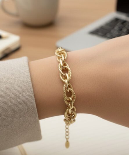 XUPING JEWELRY 14 Ayar Altın Kaplama, Miran Model Bileklik