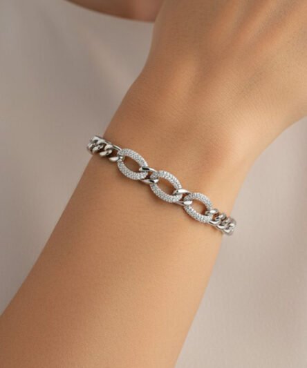 XUPING JEWELRY 14 Ayar Altın Kaplama, Oriental Gümüş Bileklik