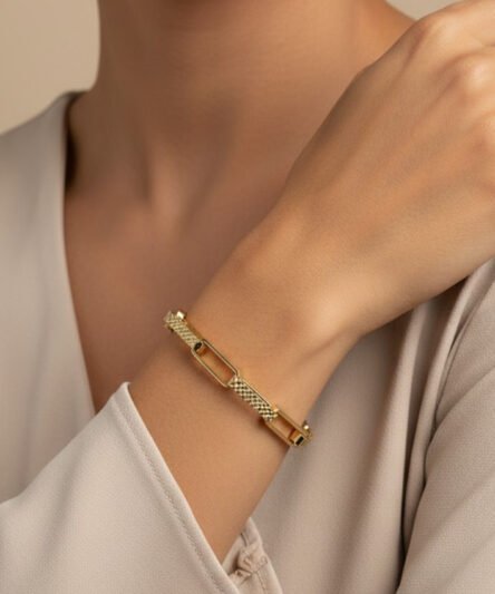 XUPING JEWELRY 14 Ayar Altın Kaplama, Figora Model Bileklik