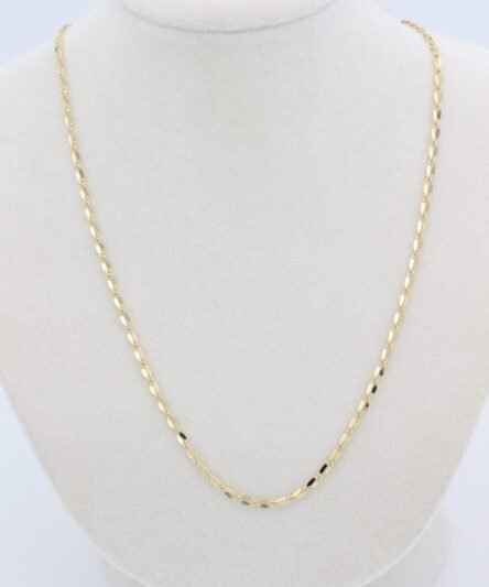 XUPING JEWELRY 14 Ayar Altın Kaplama, İnce Zincir Kolye