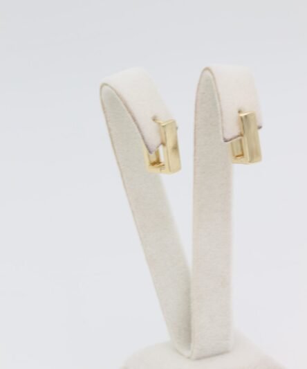 XUPING JEWELRY 14 Ayar Altın Kaplama, Trinos Model Küpe