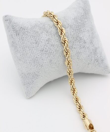 XUPING JEWELRY 14 Ayar Altın Kaplama, Burgu İnce Model Bileklik