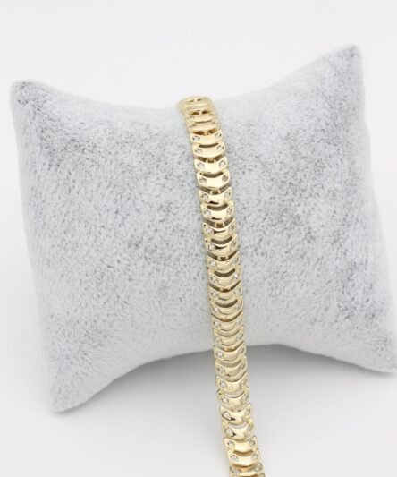 XUPING JEWELRY 14 Ayar Altın Kaplama, Kılçık Zirkon Taşlı Bileklik