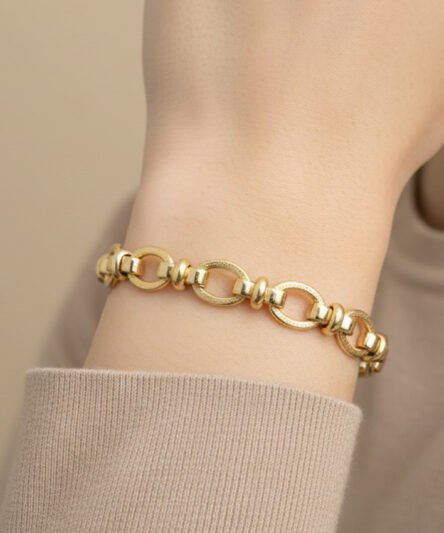 XUPING JEWELRY 14 Ayar Altın Kaplama, Elara Model Bileklik
