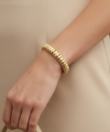 Stil İncisi/Xupıng Jewelry 14 Ayar Altın Kaplama, Mirall  Model Bileklik