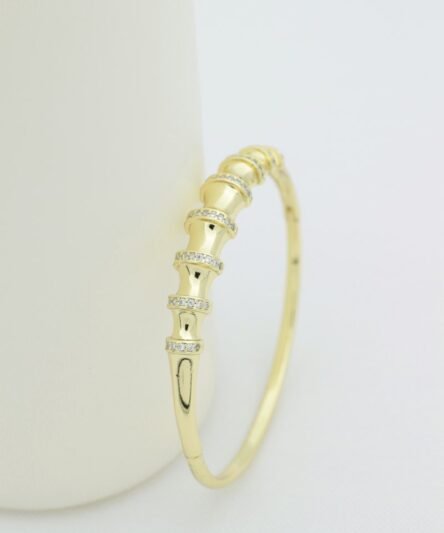 Stil İncisi/Xupıng Jewelry 14 Ayar Altın Kaplama, Kemik Model Kelepçe